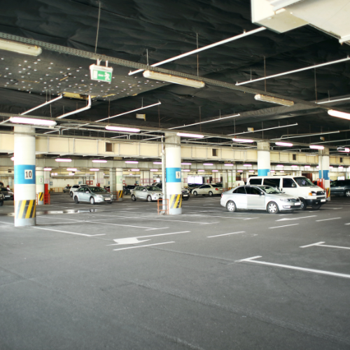 400+ car parking